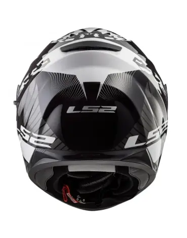 Шлем дорожный LS2 FF320 STREAM EVO HYPE, black white grey (XL, Взрослая  Дорожная)