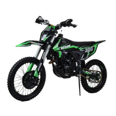 Кроссовый мотоцикл Motoland X3 300 PRO EFI (ZS175FMM 2 PR5) Зеленый 21 18 - миниатюра 1