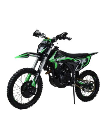 Кроссовый мотоцикл Motoland X3 300 PRO EFI (ZS175FMM 2 PR5) Зеленый 21 18