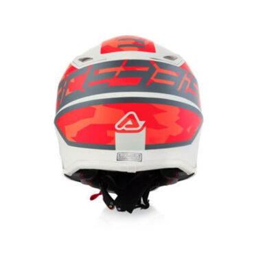 Acerbis Шлем детский IMPACT STEEL JUNIOR Red Grey - миниатюра 1
