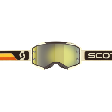 Scott Очки Fury deep brown beige yellow chrome works - миниатюра 1