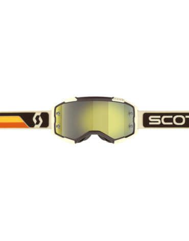 Scott Очки Fury deep brown beige yellow chrome works