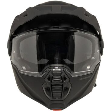 IXS Шлем Flip Up Venture 1.0 черный матовый - миниатюра 1