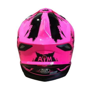 AiM Шлем детский JK802Y Pink Black - миниатюра 1