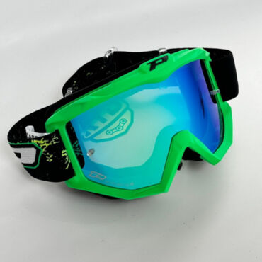 Очки Progrip 3204 FL Green Fluo Matt Multilayer Mirror Green Lens (зеленая зеркальная линза 3251) - миниатюра 2