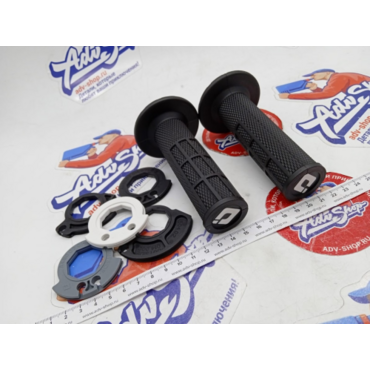KTM грипсы / ручки руля черные ( закрытый торец ) SX 23-> / EXC 24-> ( A46002921000C1 ) - миниатюра 1