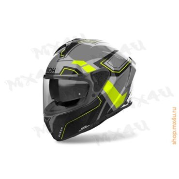 Дорожный шлем Spark 2 Dart Yellow Matt - миниатюра 1