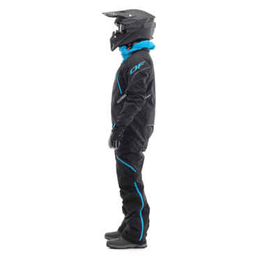 Dragonfly Комбинезон снегоходный Extreme 2.0 MAN Black Scuba Blue - миниатюра 2