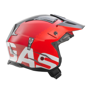 Шлем триальный GASGAS Z4 FIBERGLASS HELMET, red (M, Взрослая  Кросс эндуро) - миниатюра 1