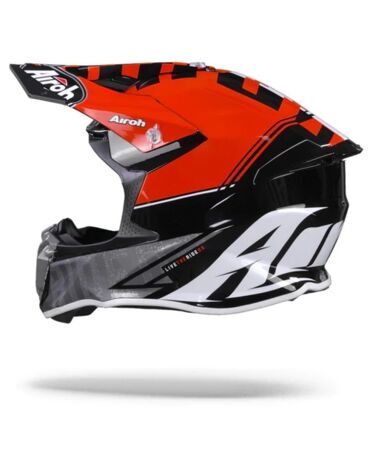 Шлем AIROH Twist 2.0 Tech Red  (Глянцевый)