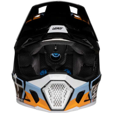 Шлем кроссовый Leatt 7.5 V25 orange с очками - миниатюра 1