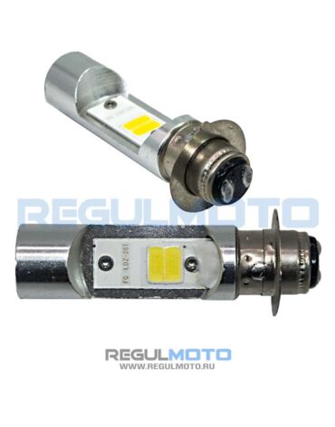 Лампа фары 12V 35W LED, цоколь Р15 25 1 Seven Medalist 