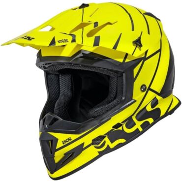 IXS Мотошлем iXS361 2.2 Желто черный матовый - миниатюра 1