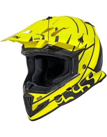 IXS Мотошлем iXS361 2.2 Желто черный матовый