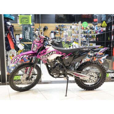 Мотоцикл BRZ X5 LITE 172FMM 250cc PURPLE BLACK 19 16 - миниатюра 1