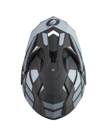 ONEAL Шлем кроссовый со стеклом Sierra R V24, мат. серый черный