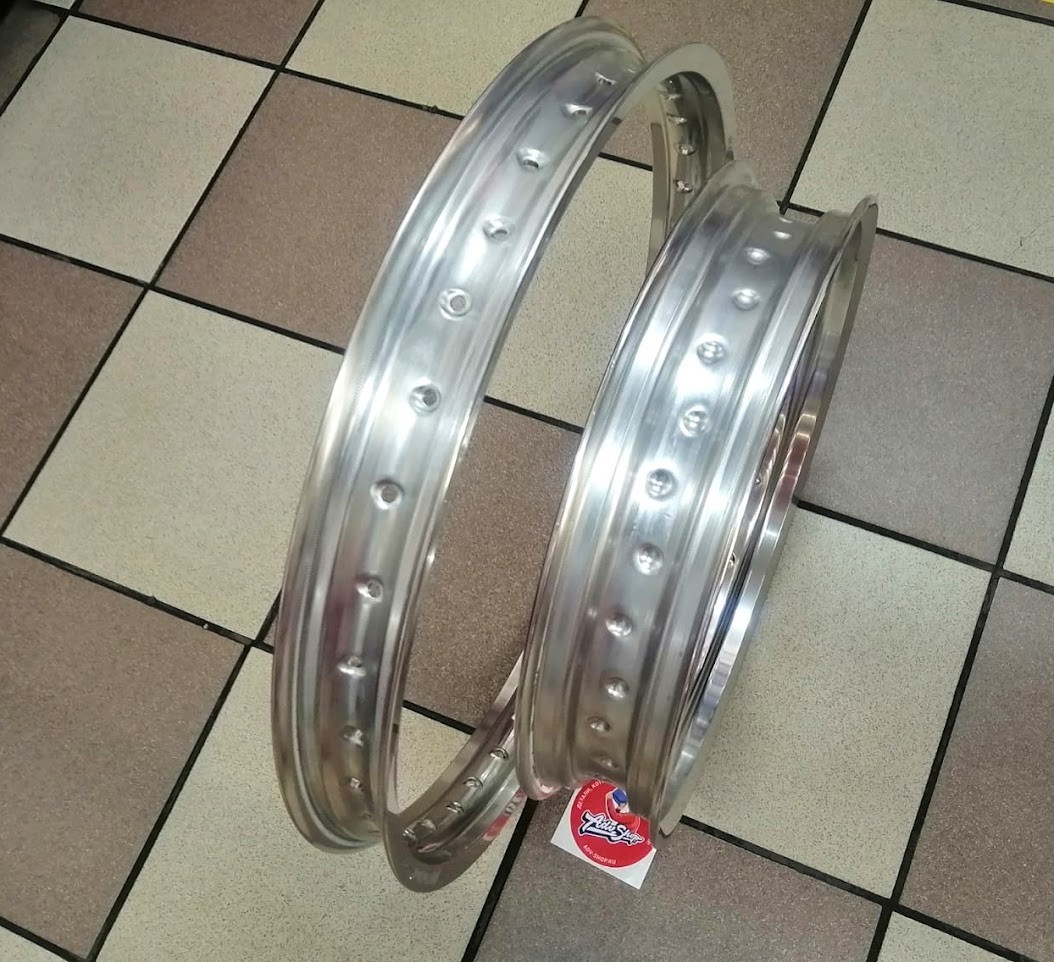 AdvProWeel  комплект ободов 21 - 17 Silver ( XRV750 XL600 XL650 ) - фото 3