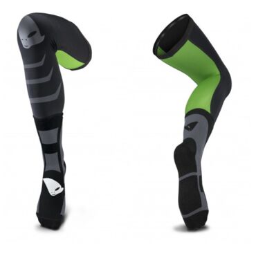 Чулки носки под наколенники UFO LONG SOCKS, Green - миниатюра 2