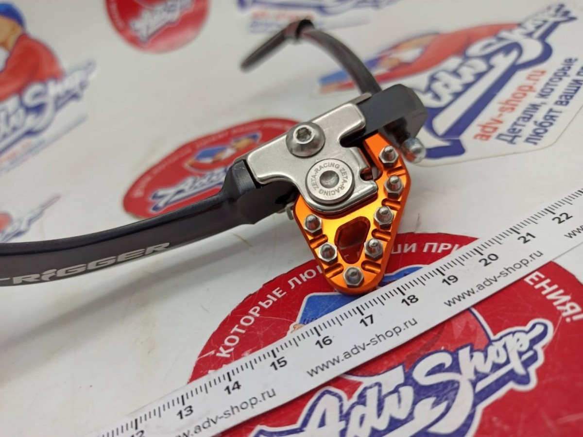 Zeta trigger brake pedal ALU лапка заднего тормоза SX 16-> / EXC 17->  HQV FC 16-> TE FE 17-> // ZE90 7423 - фото 2