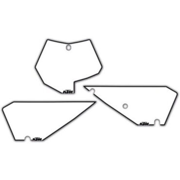Фон номера FX под мотоциклы KTM EXC125 525 05 07, SX125 450F 07 08 - миниатюра 1