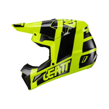 Leatt Шлем кроссовый Moto 3.5 Helmet Kit 2024 Citrus - миниатюра 3