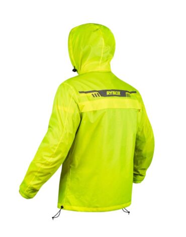 Мотокуртка дождевик RYNOX H2GO PRO 3 RAIN JACKET, yellow (L, Взрослая )