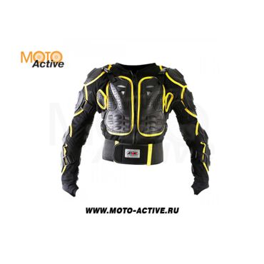 Черепаха защитная ATAKI SC P114 черная Hi Viz желтая - миниатюра 3