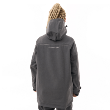 Dragonfly Куртка анорак сноубордическая DF Uktus Woman Graphite Melange - миниатюра 4