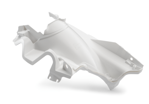 KTM стенка аирбокса низ ( белый ) SX 19 22 / EXC 20 23 ( 79106001000AB ) - фото 1