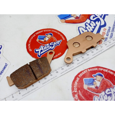 Tarazon SNT F033 BRAKE PADS REAR SINTERED Колодки тормозные зад XRV750 XL600 XL650 ( 2P 204NS ) - миниатюра 2