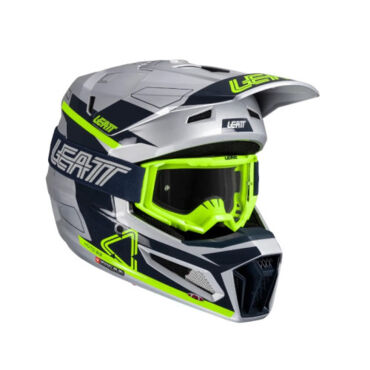 Leatt Шлем кроссовый Helmet Kit Moto 3.5 V25 Steel - миниатюра 1