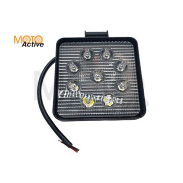 Фара 27w 9x3w LED квадратная - миниатюра 1
