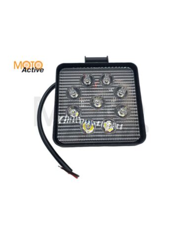 Фара 27w 9x3w LED квадратная