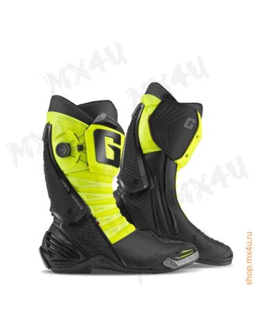 Мотоботы GP1 LS BLACK FLOU YELLOW