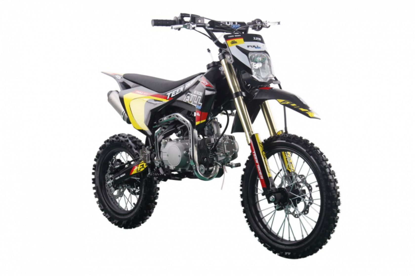Питбайк FullCrew Teen Rider 125cc 17\14 (механ., эл.стартер) MSD (TR) - фото 3