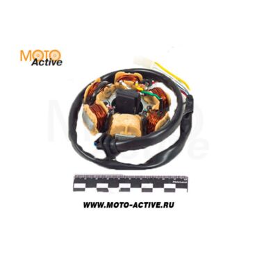 Статор генератора161QMK 200см3 с реверсом АС 6 катушек - миниатюра 1