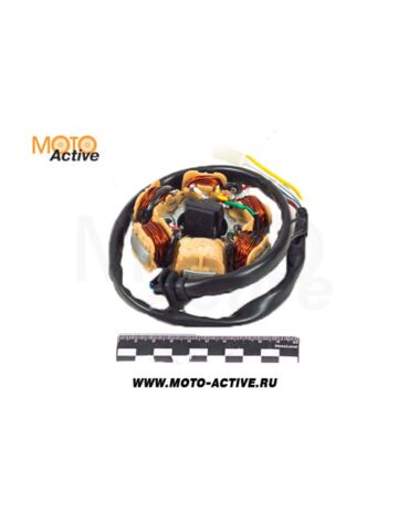 Статор генератора161QMK 200см3 с реверсом АС 6 катушек