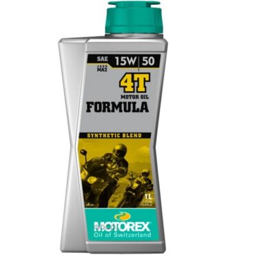 MOTOREX масло моторное Motorex Formula 4T 15w50 1L полусинтетика - миниатюра 1