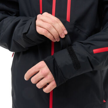 Dragonfly Куртка горнолыжная утепленная Gravity Man Black - Red 2025 - миниатюра 3