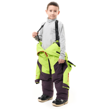 Dragonfly Комбинезон детский Gravity Junior 2025 Lime - Plum - миниатюра 4