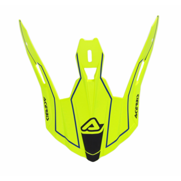 Козырёк Acerbis для шлема STEEL CARBON Black Fluo Yellow - миниатюра 1