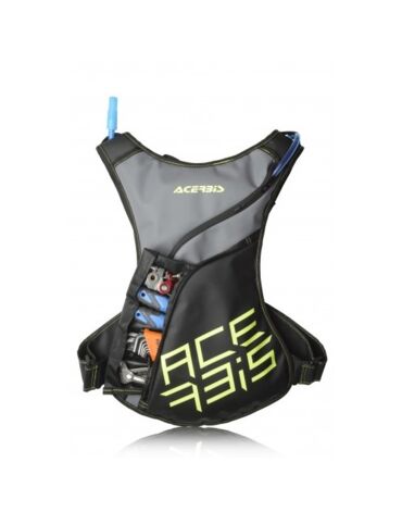 РЮКЗАК С ГИДРОПАКОМ 9 ЛИТРОВ ACERBIS WATER SATUH, BLACK YELLOW
