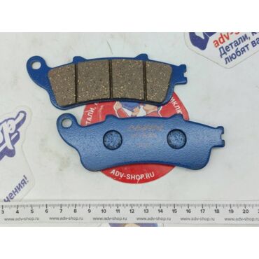 NISSIN 2P 250NS колодки тормозные  VFR800 XL1000 без ABS перед зад // M 09150 - миниатюра 1