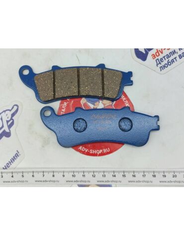 NISSIN 2P 250NS колодки тормозные  VFR800 XL1000 без ABS перед зад // M 09150