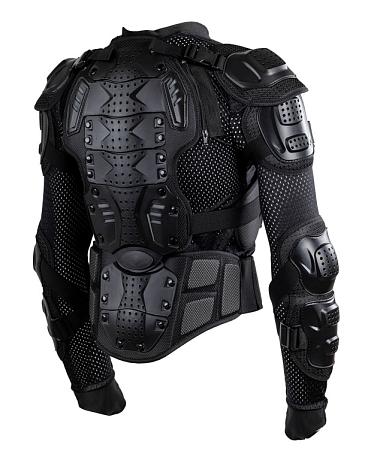 Моточерепаха STARKS Body Armor Solid Chest Чёрный - фото 1
