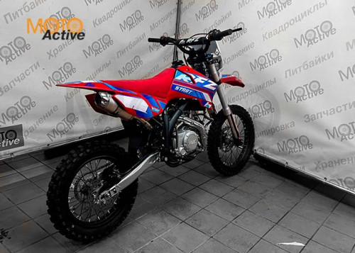 Питбайк APOLLO RFZ START 150X LE 17х14 ( Красный RED)