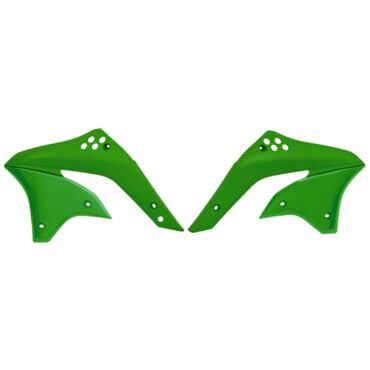 Боковины радиатора KXF450 06 08 зеленые - миниатюра 1
