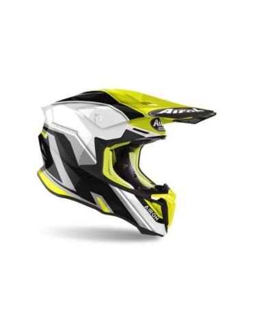Airoh Мотошлем Twist 2.0 Shaken Yellow Gloss