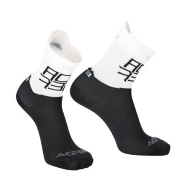Acerbis Носки MTB LIGHT Black White - миниатюра 1