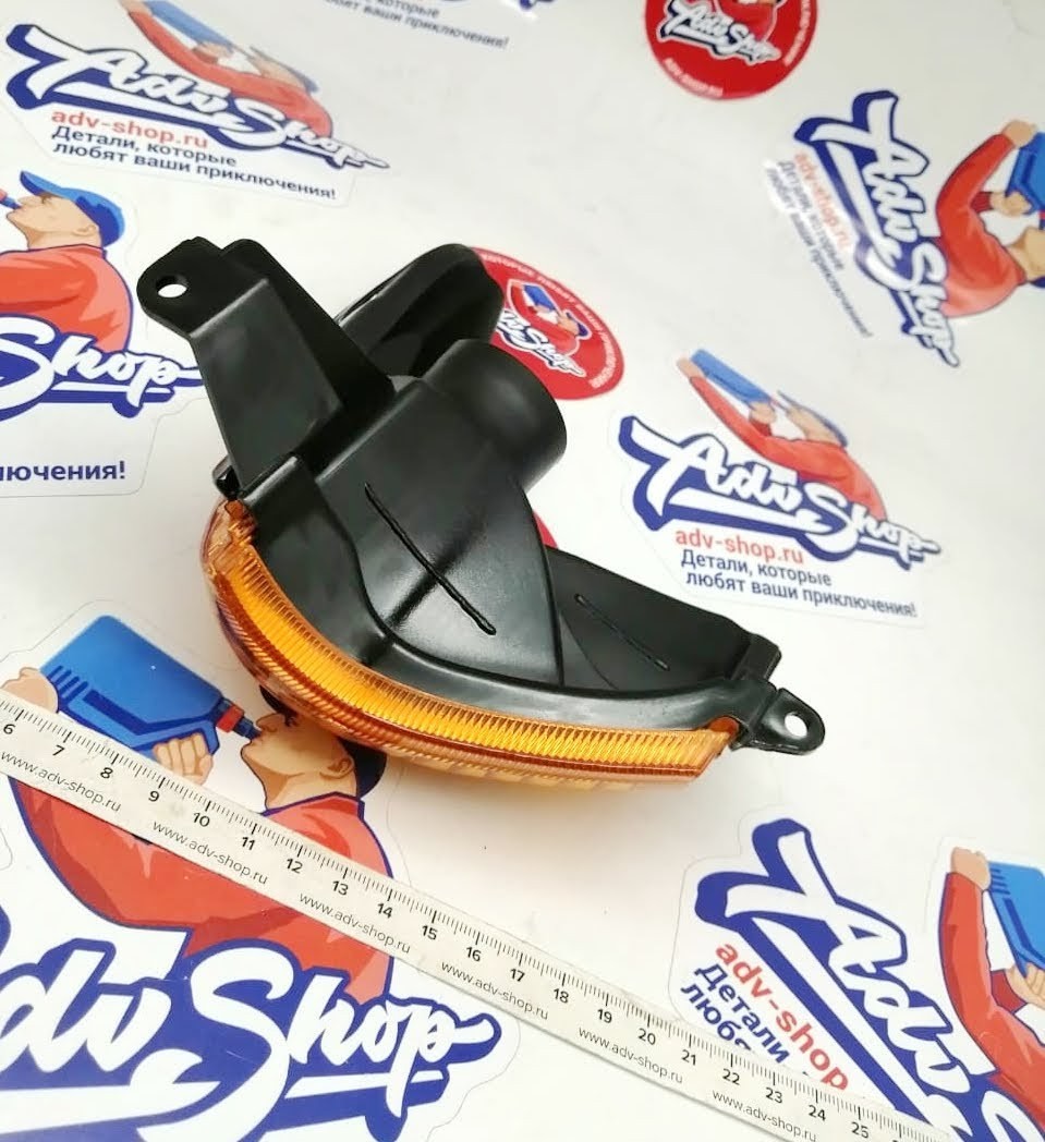 V parts Поворотник передний левый - оранж - XL650 Transalp (03 06) (8909)